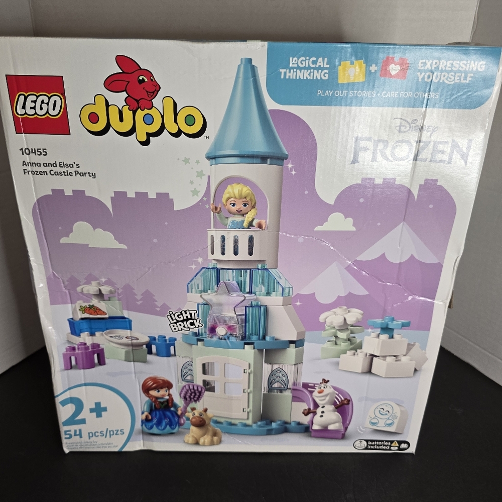 LEGO Duplo 10455 Anna and Elsa's Frozen Castle Party 54 pcs Toy Building Kit NIB